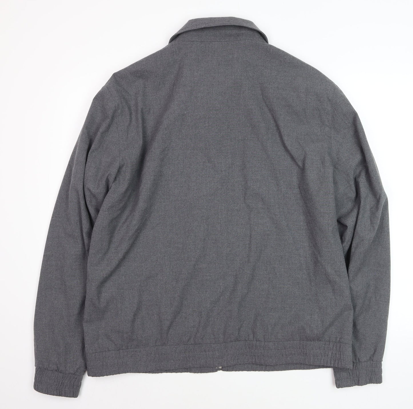 Marks and Spencer Men’s Grey Wool Blend Bomber Jacket XL