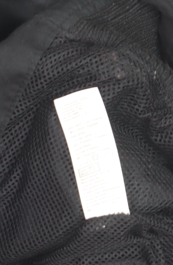 Burton London Men's Black L Bomber Jacket Cotton Nylon