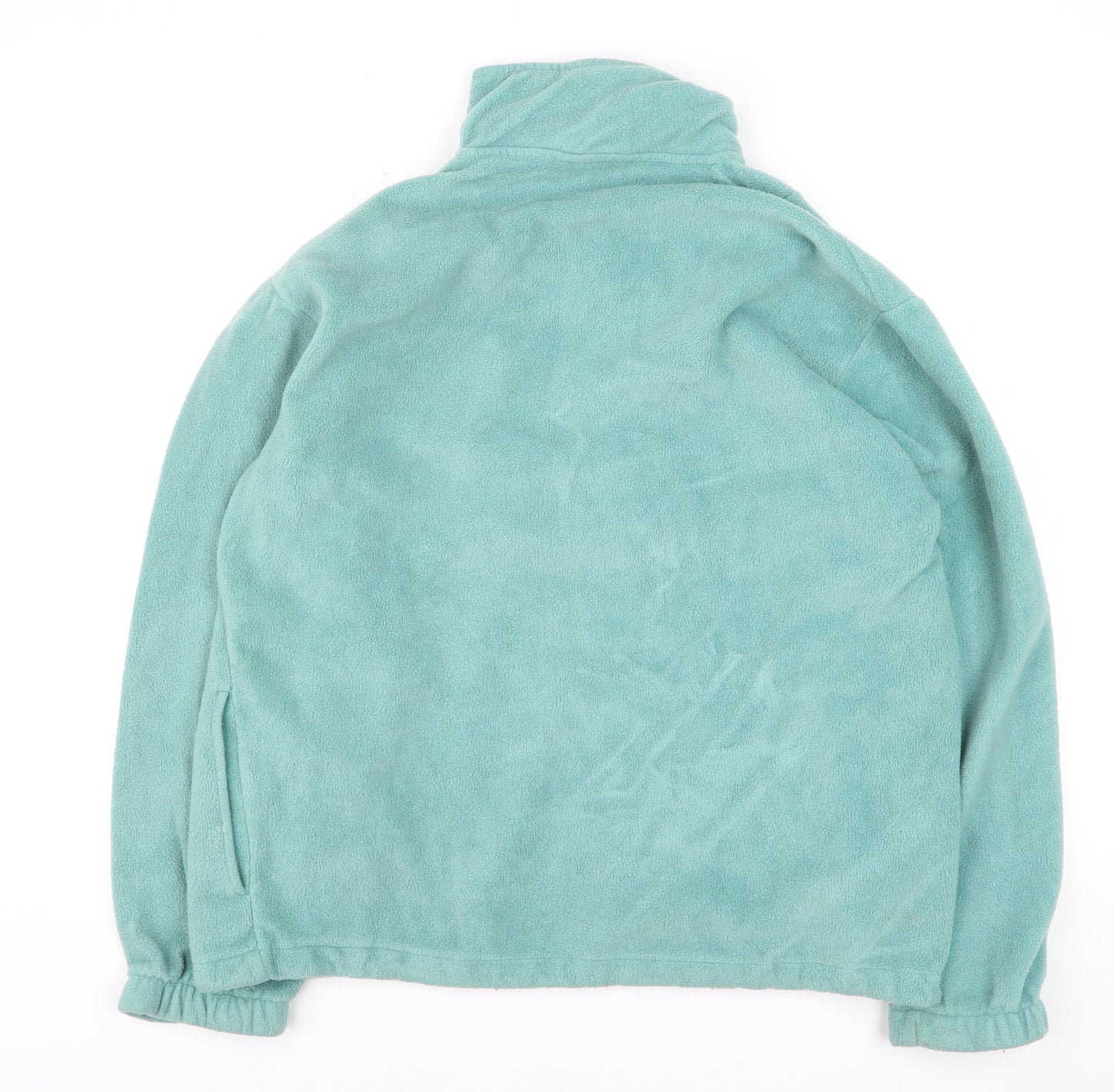 Harper & Lewis Men's Green Fleece 1/2 Zip Pullover Sweatshirt M
