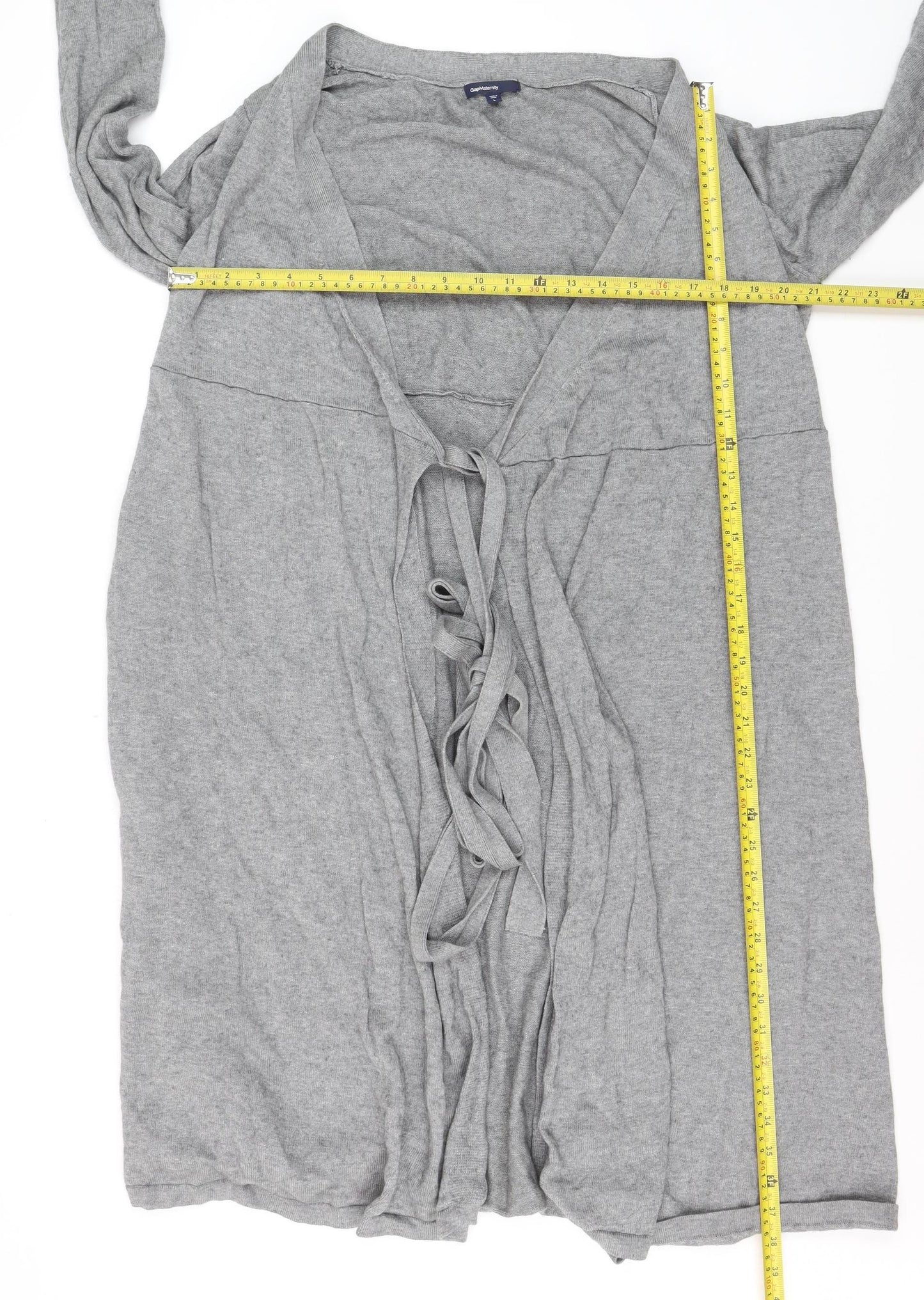 Gap Maternity Grey V-Neck Long Sleeve Cardigan Women's S