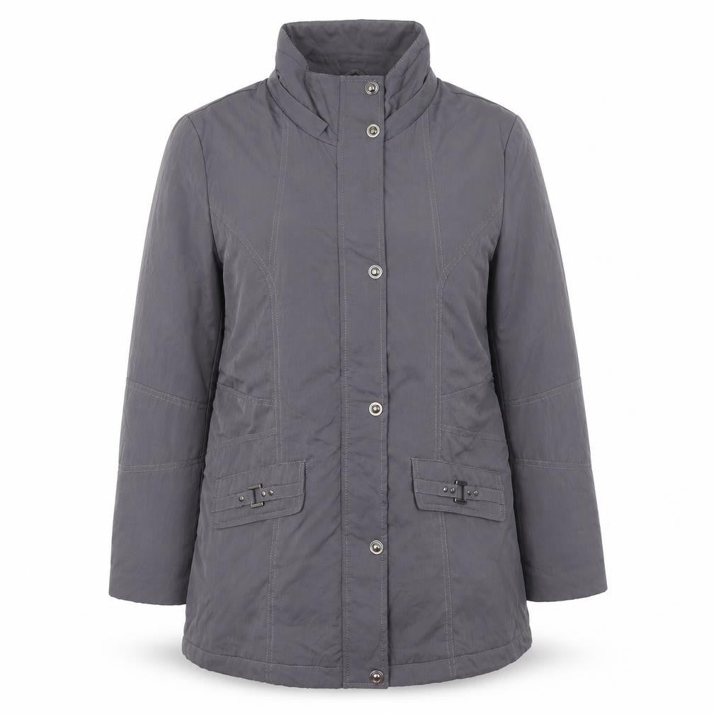 Bx Outerwear Men's Grey Polyester Parka Coat Size 38 Regular