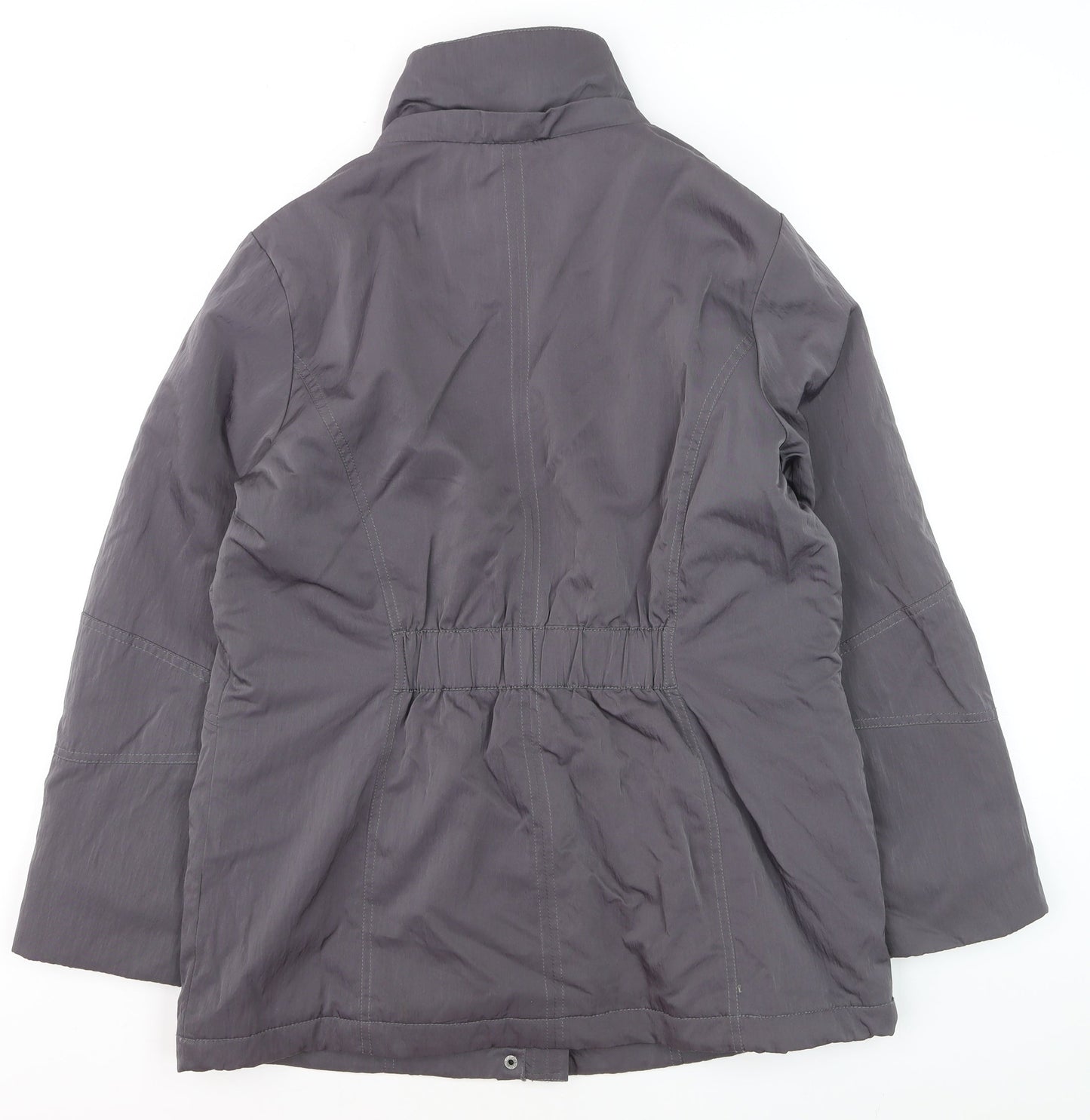 Bx Outerwear Men's Grey Polyester Parka Coat Size 38 Regular
