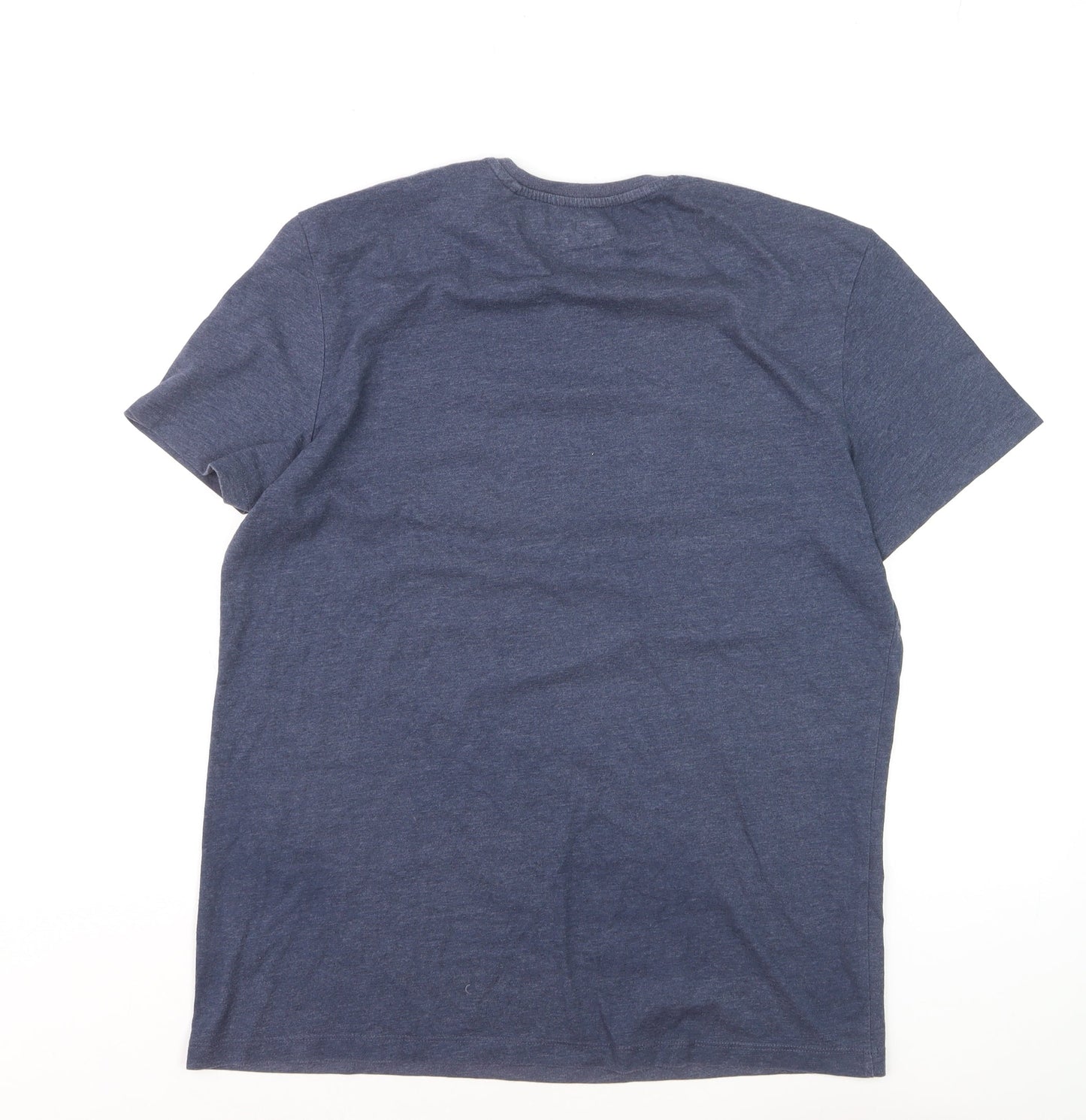 Tu Star Wars Men's Blue Graphic Print Crew Neck T-Shirt Size L