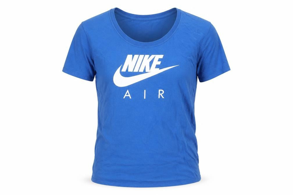 Nike Men's Blue XL Athletic Fit Air Logo Sports T-Shirt