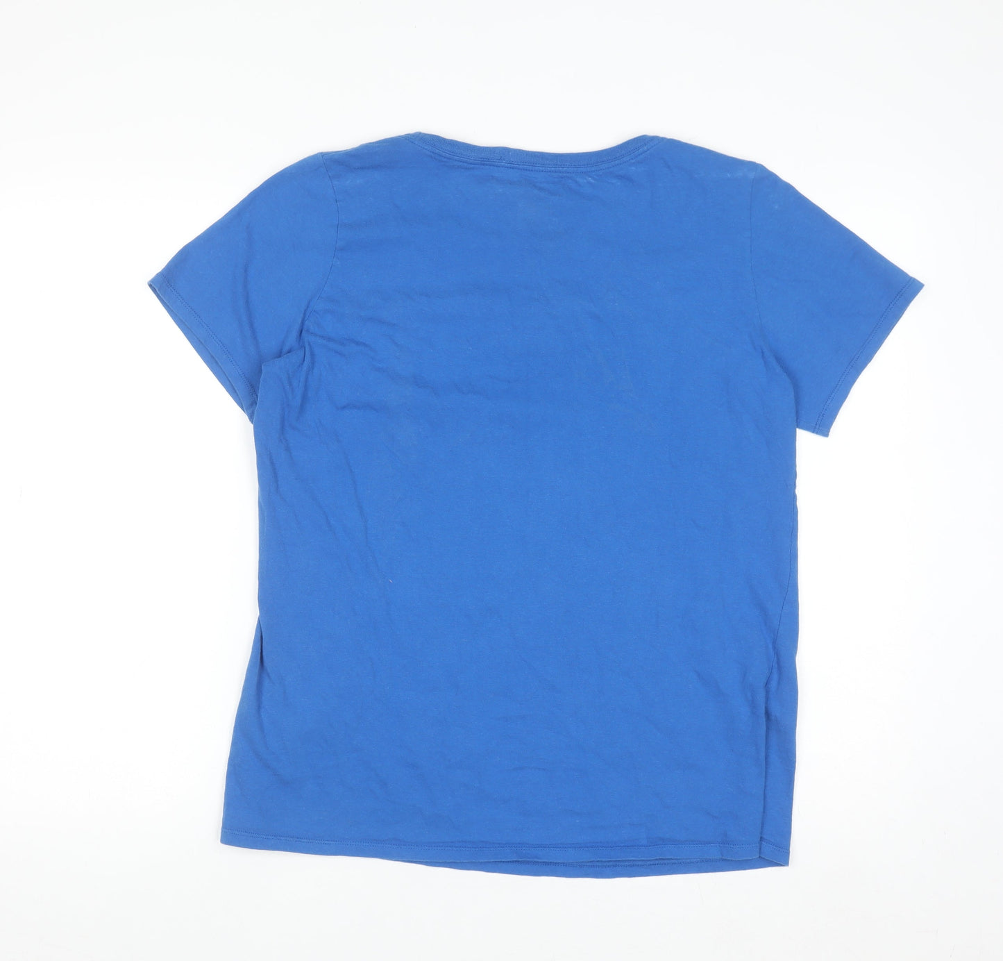 Nike Men's Blue XL Athletic Fit Air Logo Sports T-Shirt