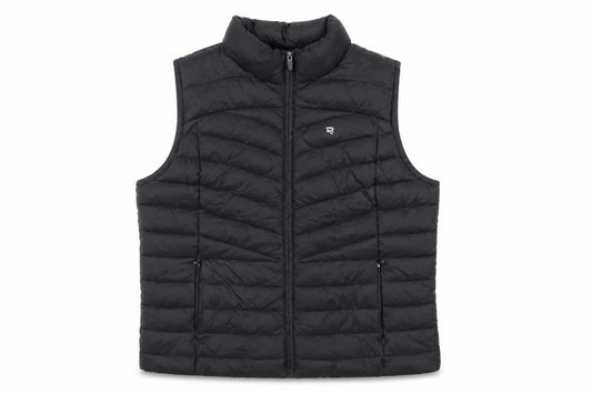 Reaktiv x Oti Mabuse Men's Black Puffer Waistcoat Size L Lightweight