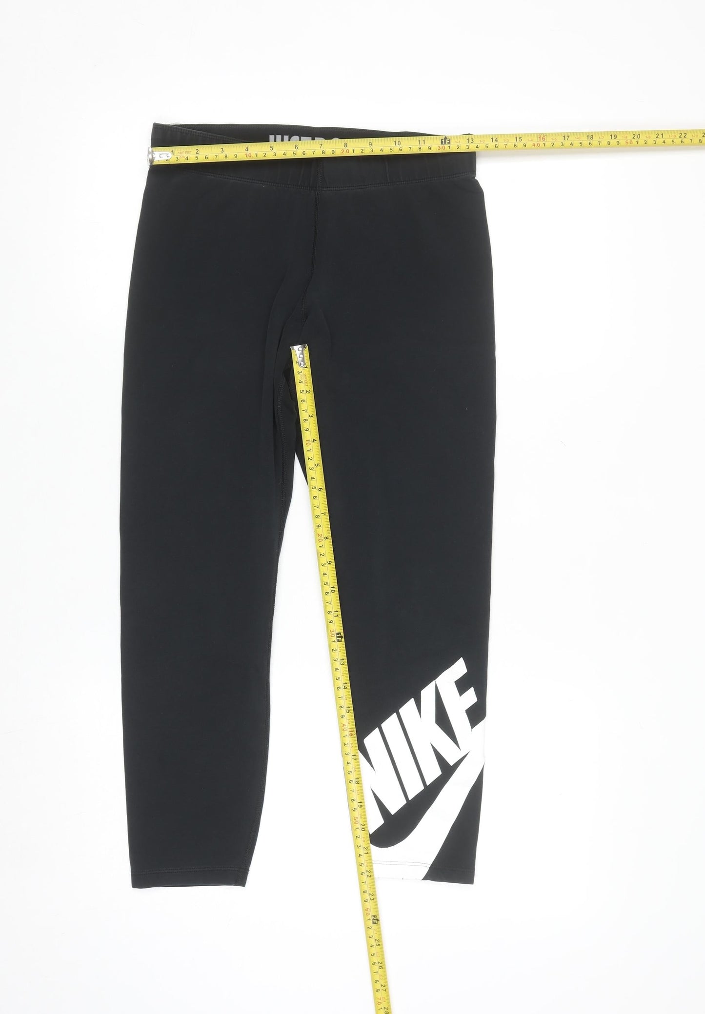Nike Womens Black Medium Leggings Athleisure Sports Gym Trousers