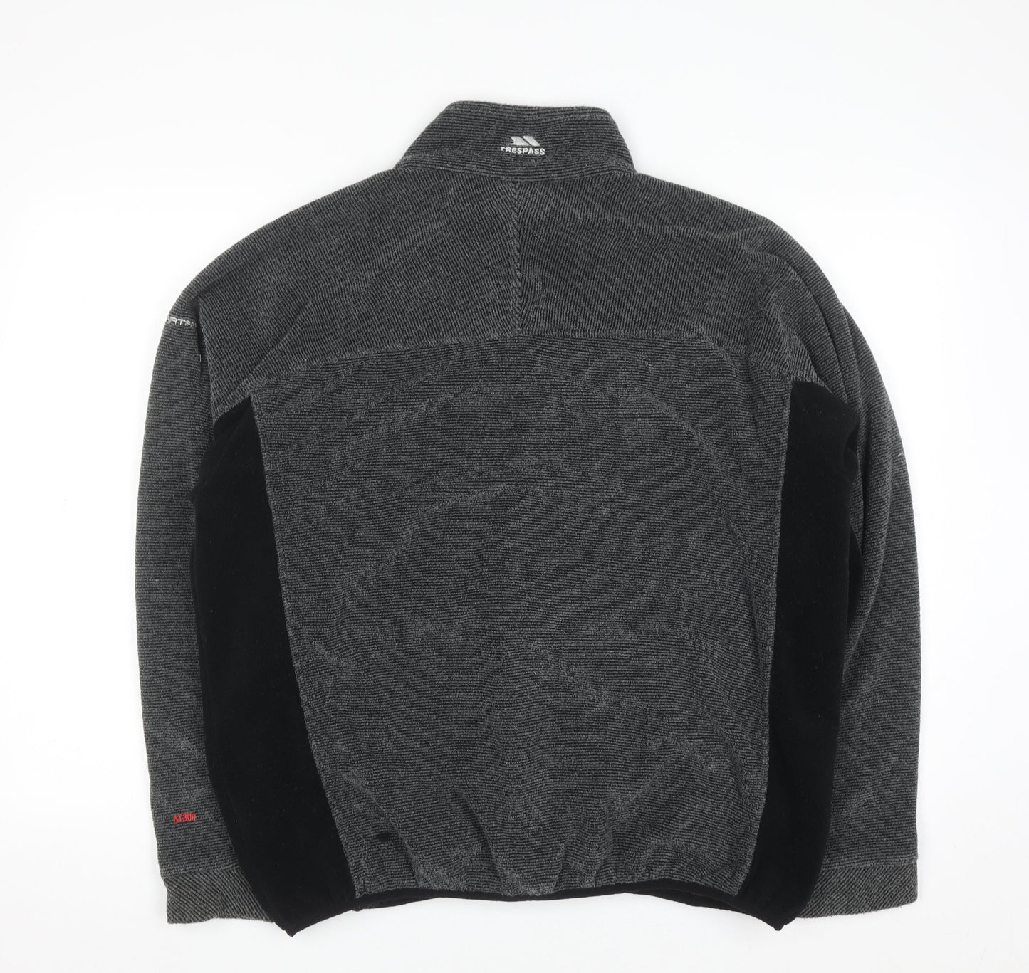 Trespass Men's Grey XL Full Zip Fleece Sweatshirt Outdoor Hiking Top