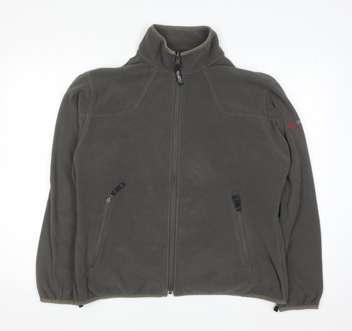 TOG24 Women’s Grey Full Zip Fleece Jacket Size 14/16