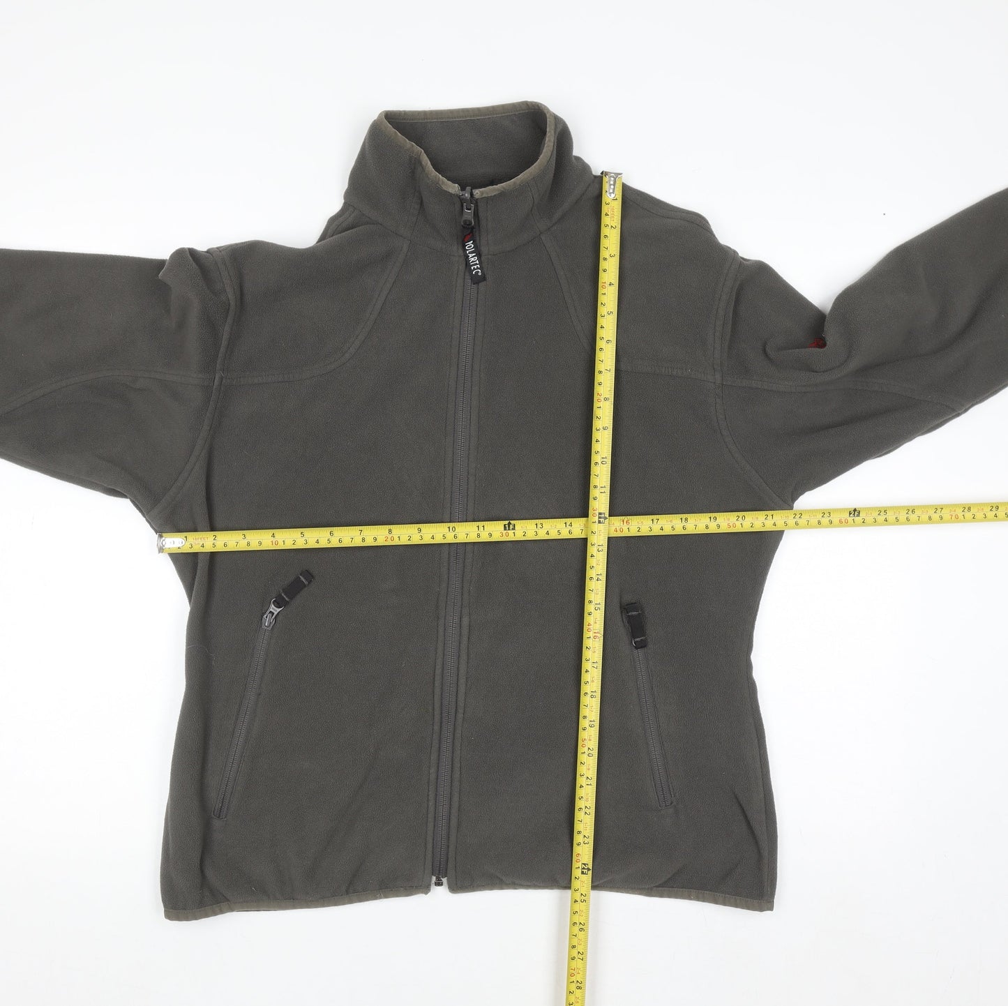 TOG24 Women’s Grey Full Zip Fleece Jacket Size 14/16