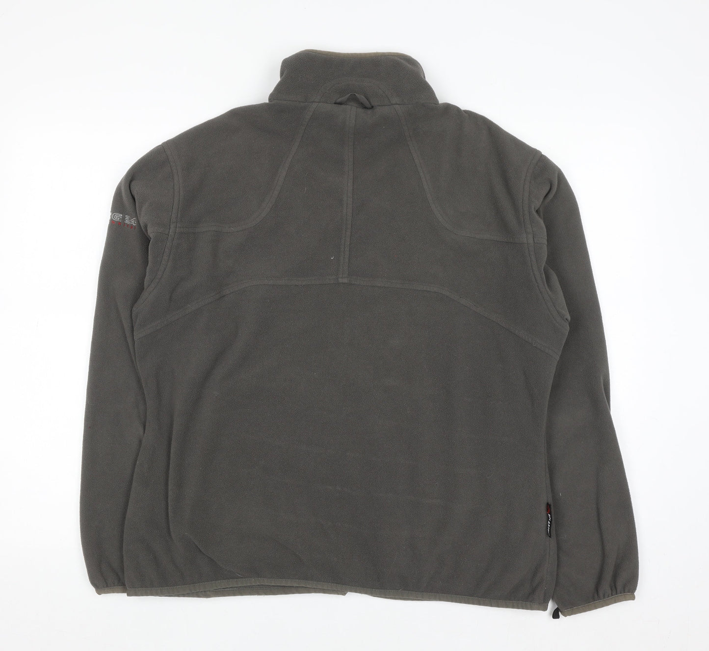 TOG24 Women’s Grey Full Zip Fleece Jacket Size 14/16