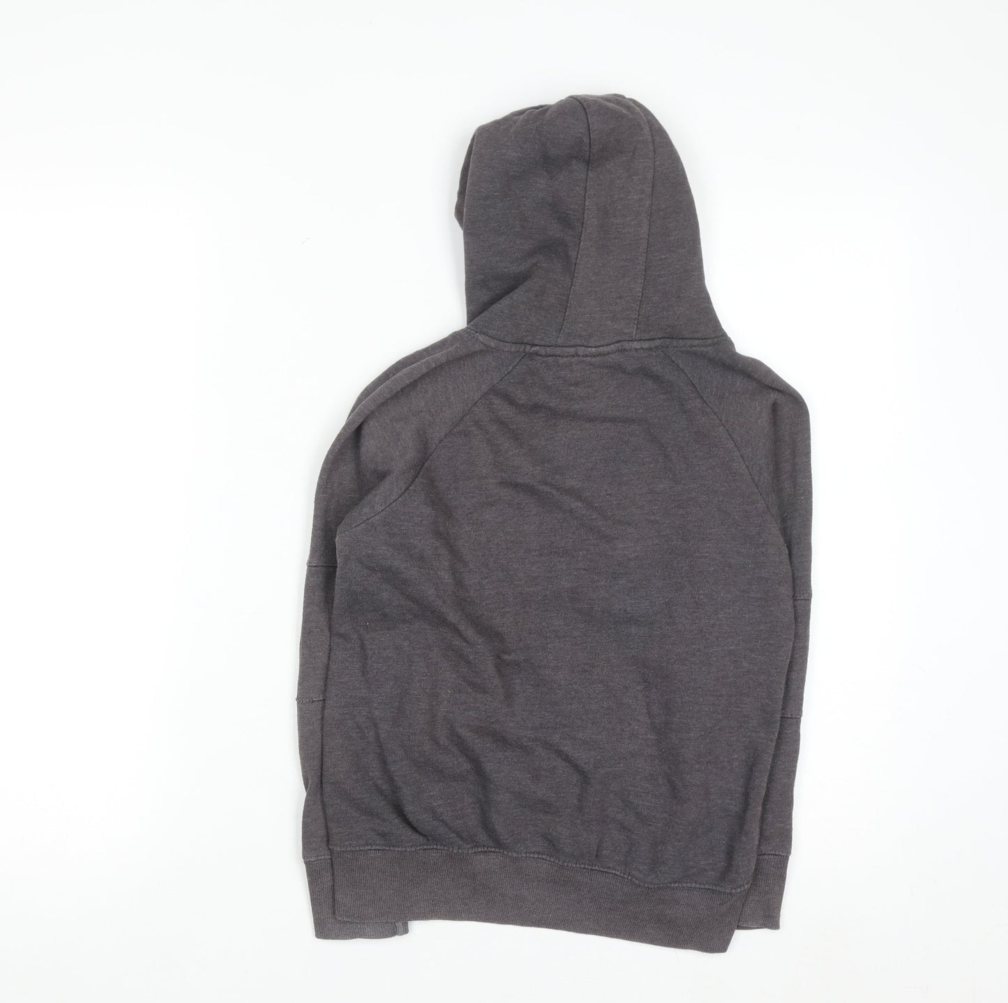 Kickers Boys Grey Pullover Hoodie 9-10 Years Cotton Blend Warm Casual