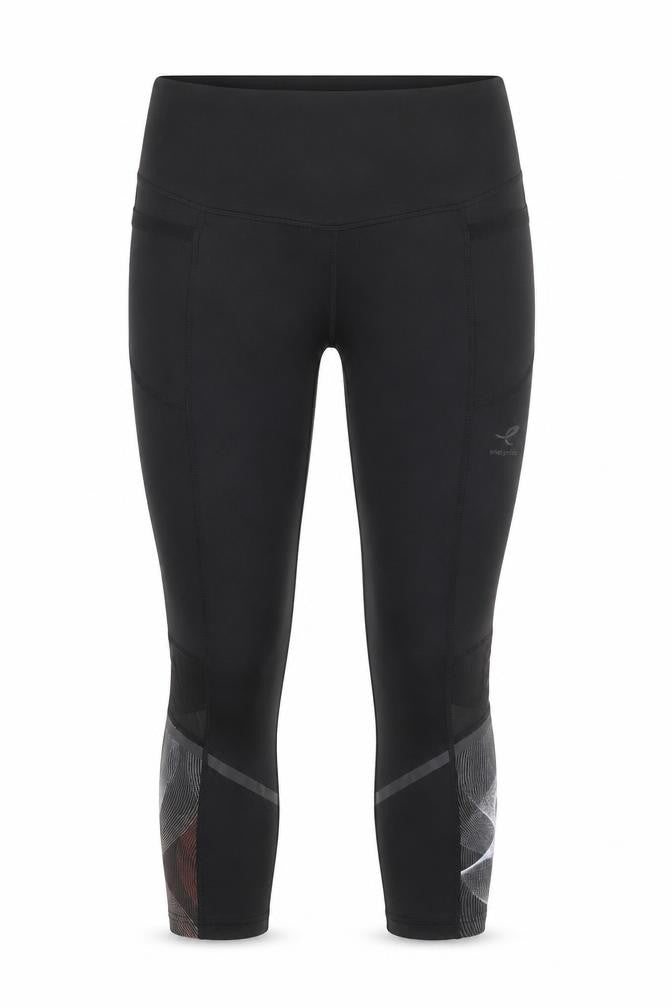Energetics Women's Black Running Leggings Size 10 DRYPLUS