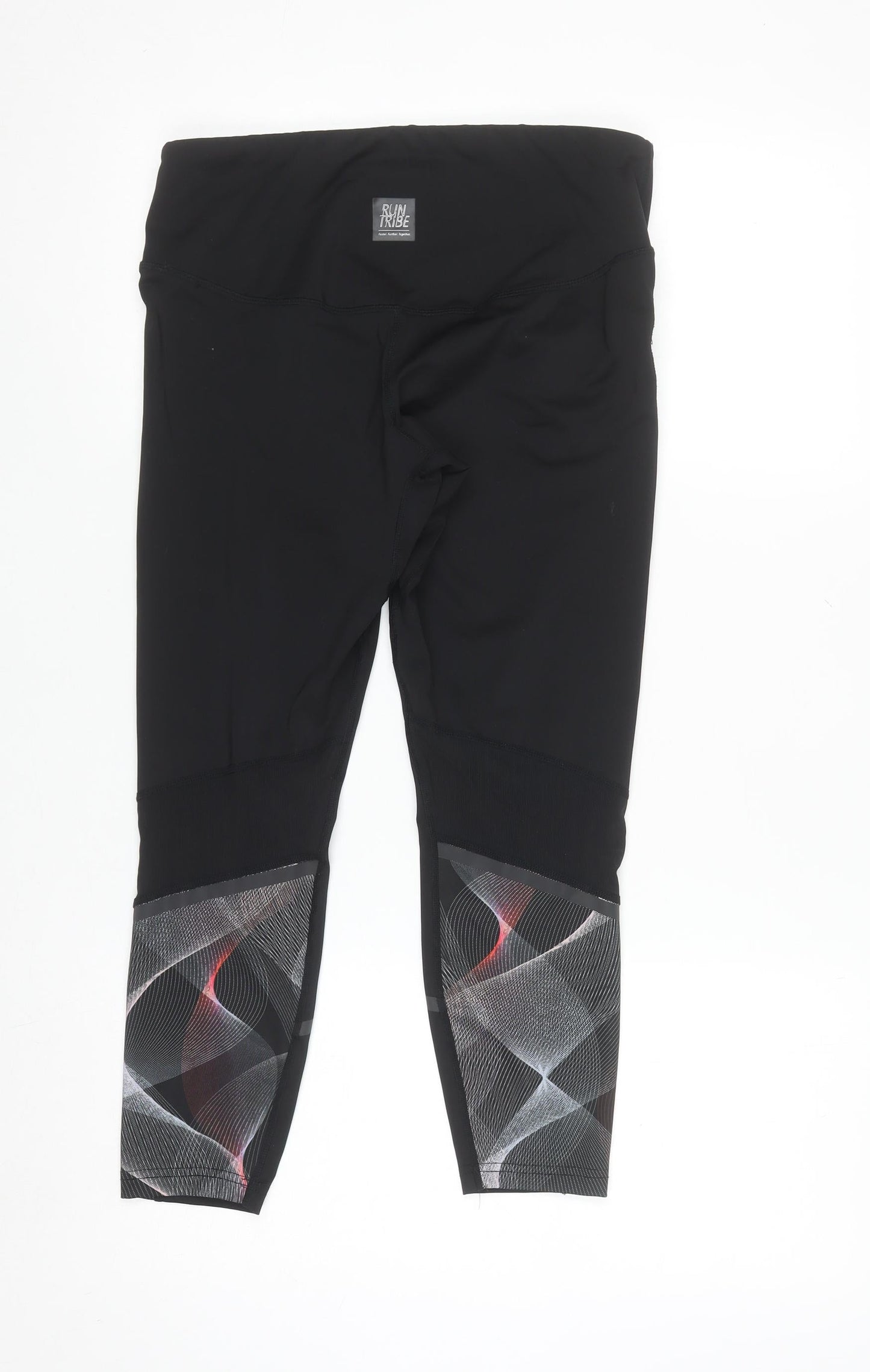 Energetics Women's Black Running Leggings Size 10 DRYPLUS