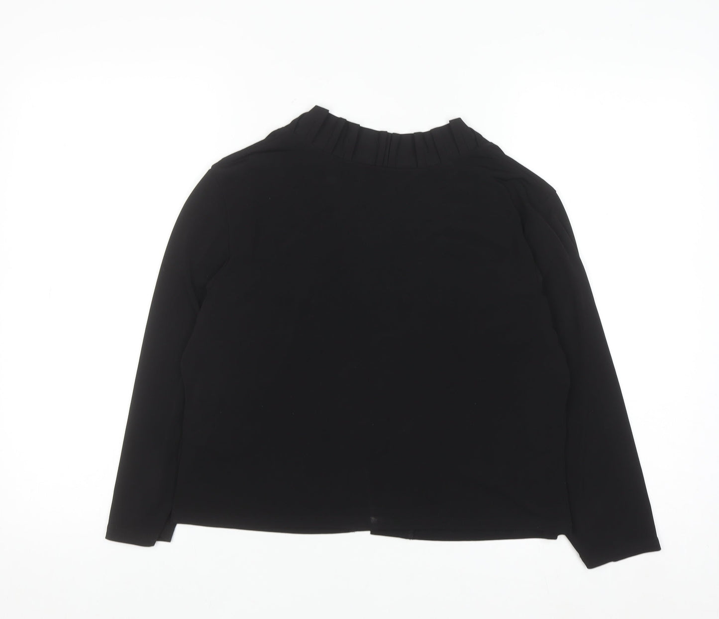 Gerry Weber Women's Black V-Neck Long Sleeve Cardigan Size 14