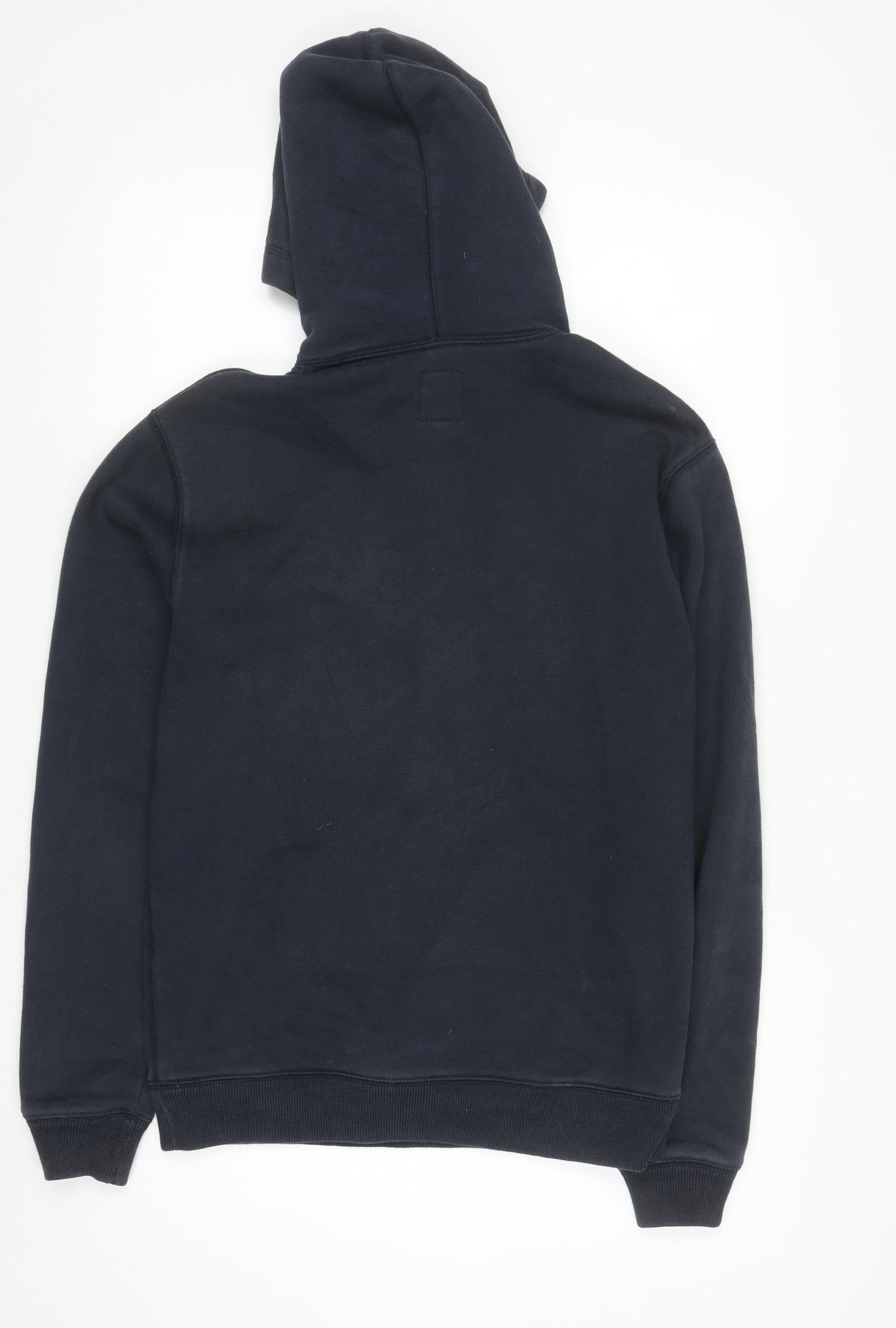 Jack Wills Men's Navy Blue XS Pullover Hoodie with Logo