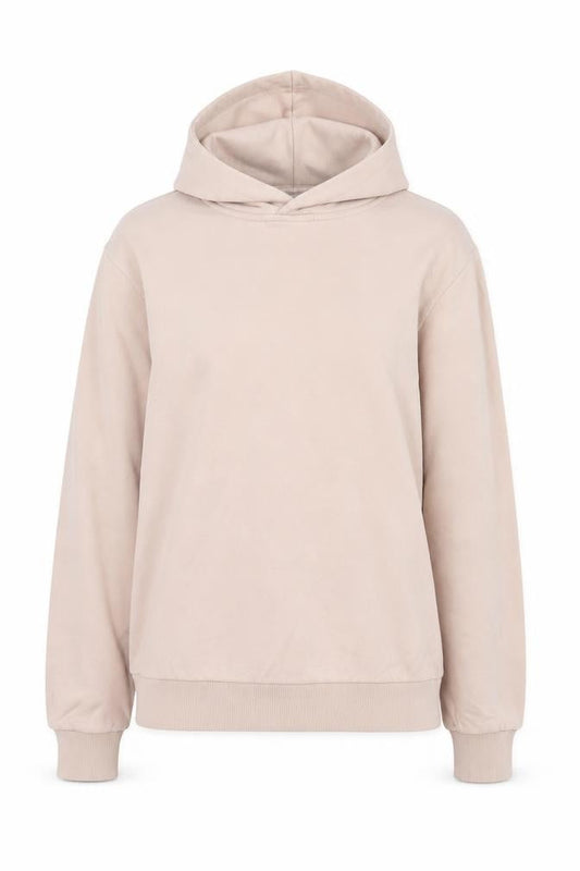 Diesel Women's Beige Pullover Hoodie XS Cotton Blend Casual