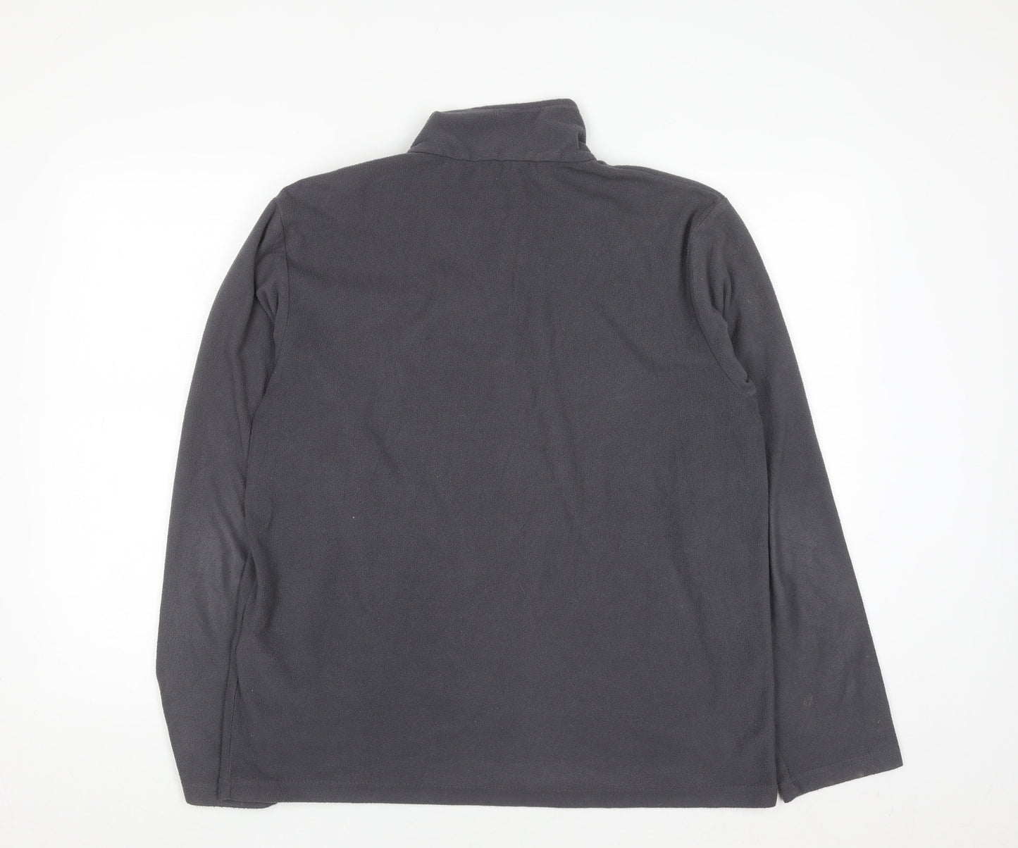Regatta Mens Grey Fleece 1/4 Zip Pullover Sweatshirt L
