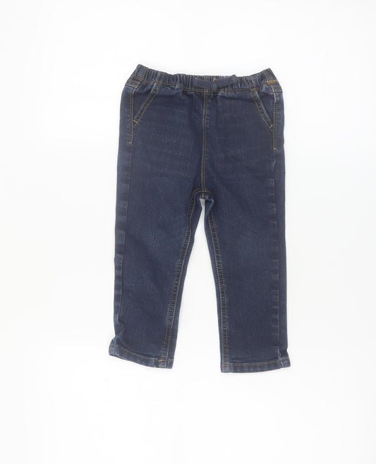 Dunnes Stores Unisex Baby Blue Stretch Denim Jeans 18-24 Months