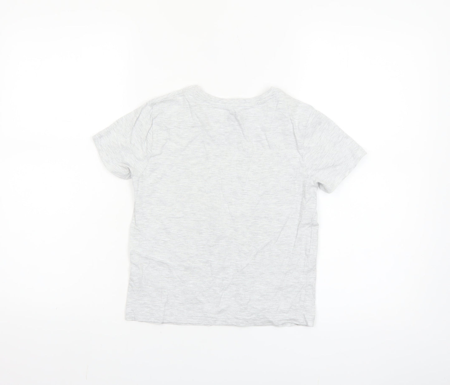 Nickelodeon Boys Grey Chase PAW Patrol T-Shirt 6-7 Years Short Sleeve