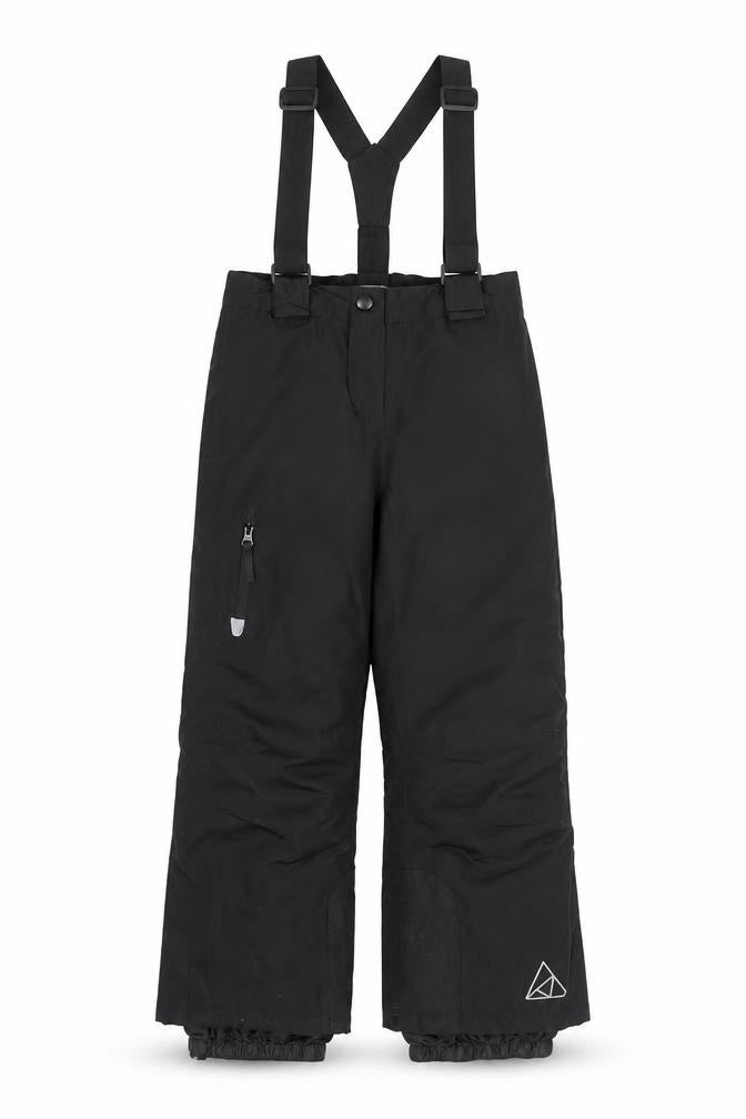 Crivit Boys Black 6-7 Years Waterproof Insulated Snow Pants Ski Trousers
