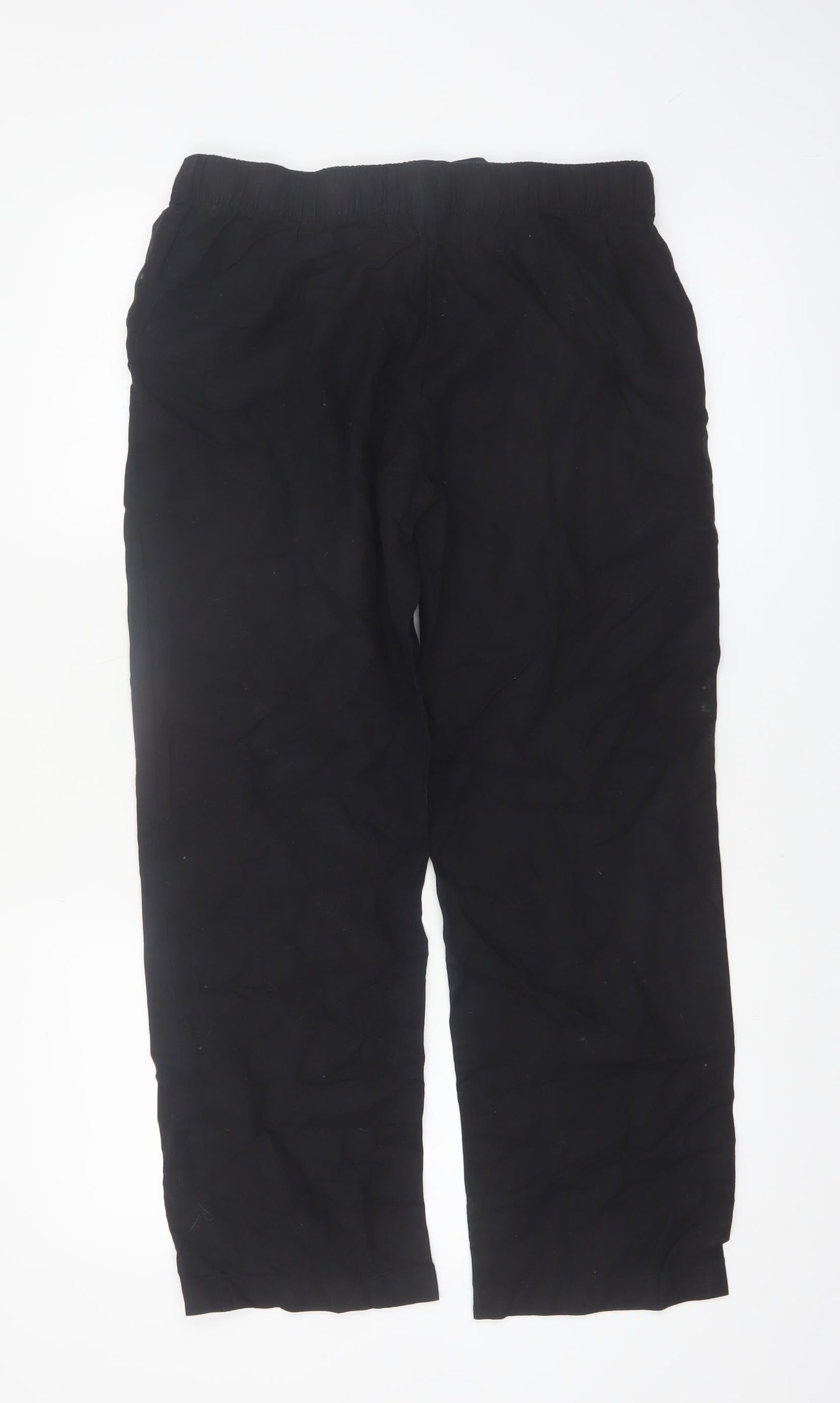 Esmara Womens Black Size 10 Straight Leg Lightweight Casual Trousers
