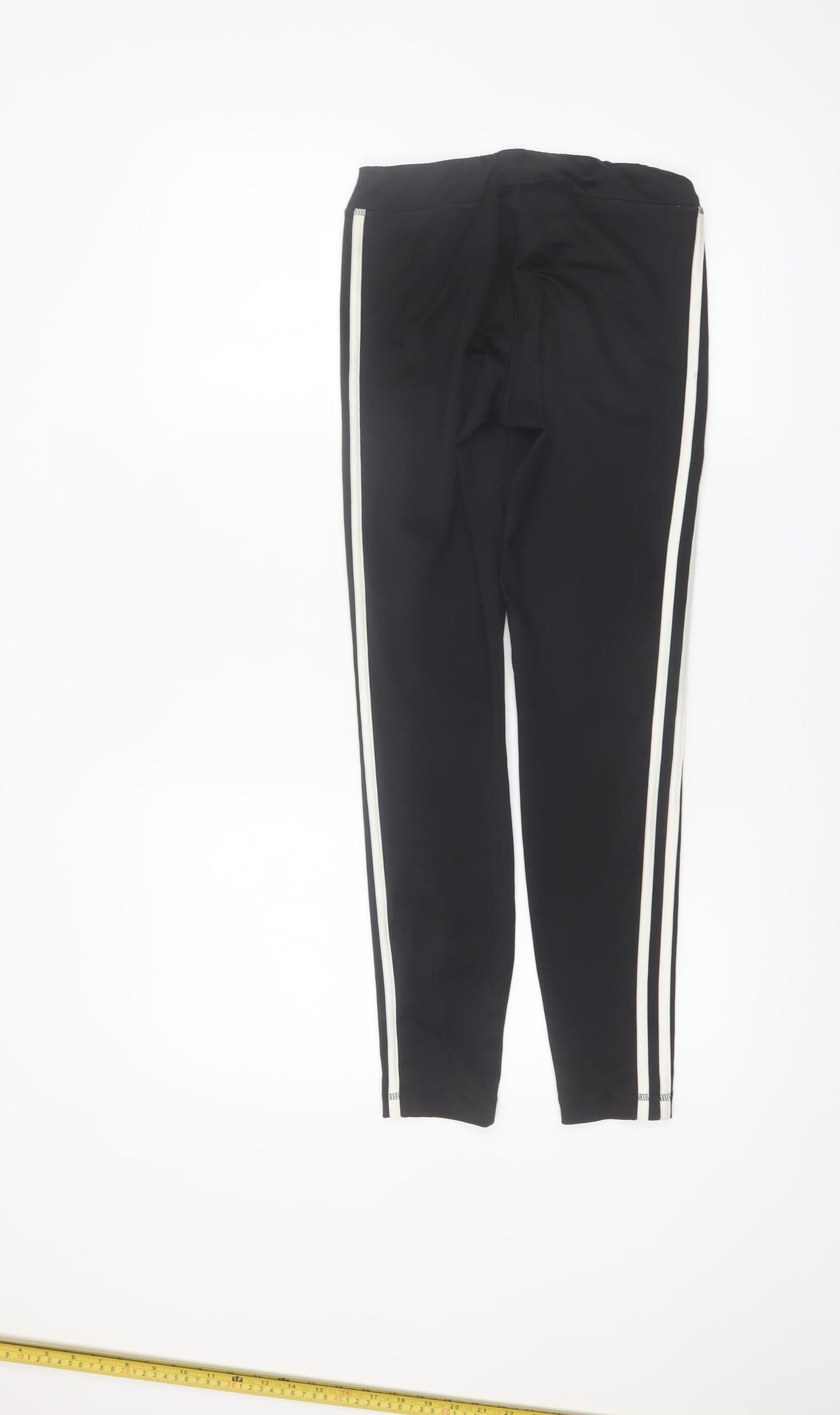 Adidas Boys Black Climalite Track Pants 11-12 Years Slim Fit Joggers