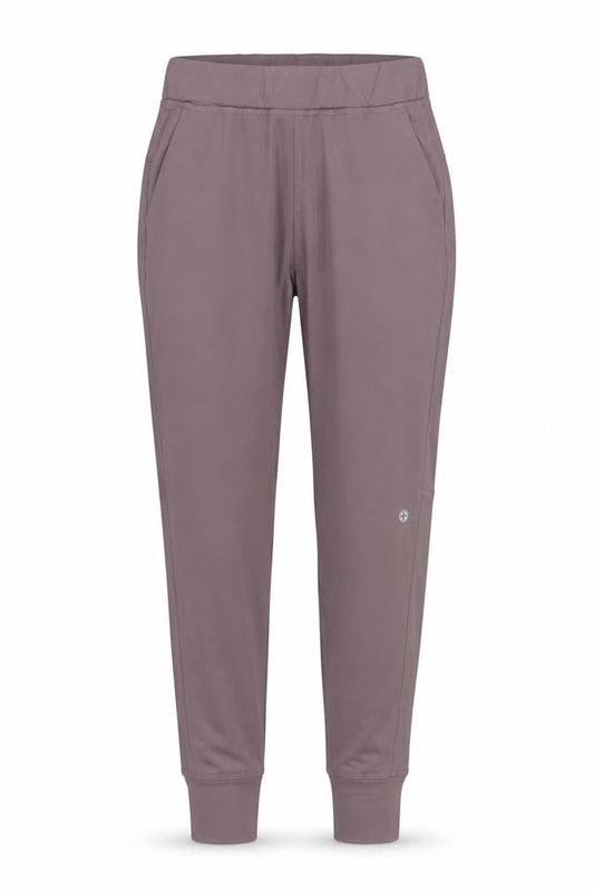 Gym+Coffee Womens Mauve Jogger Sweatpants Size S Athleisure Trousers
