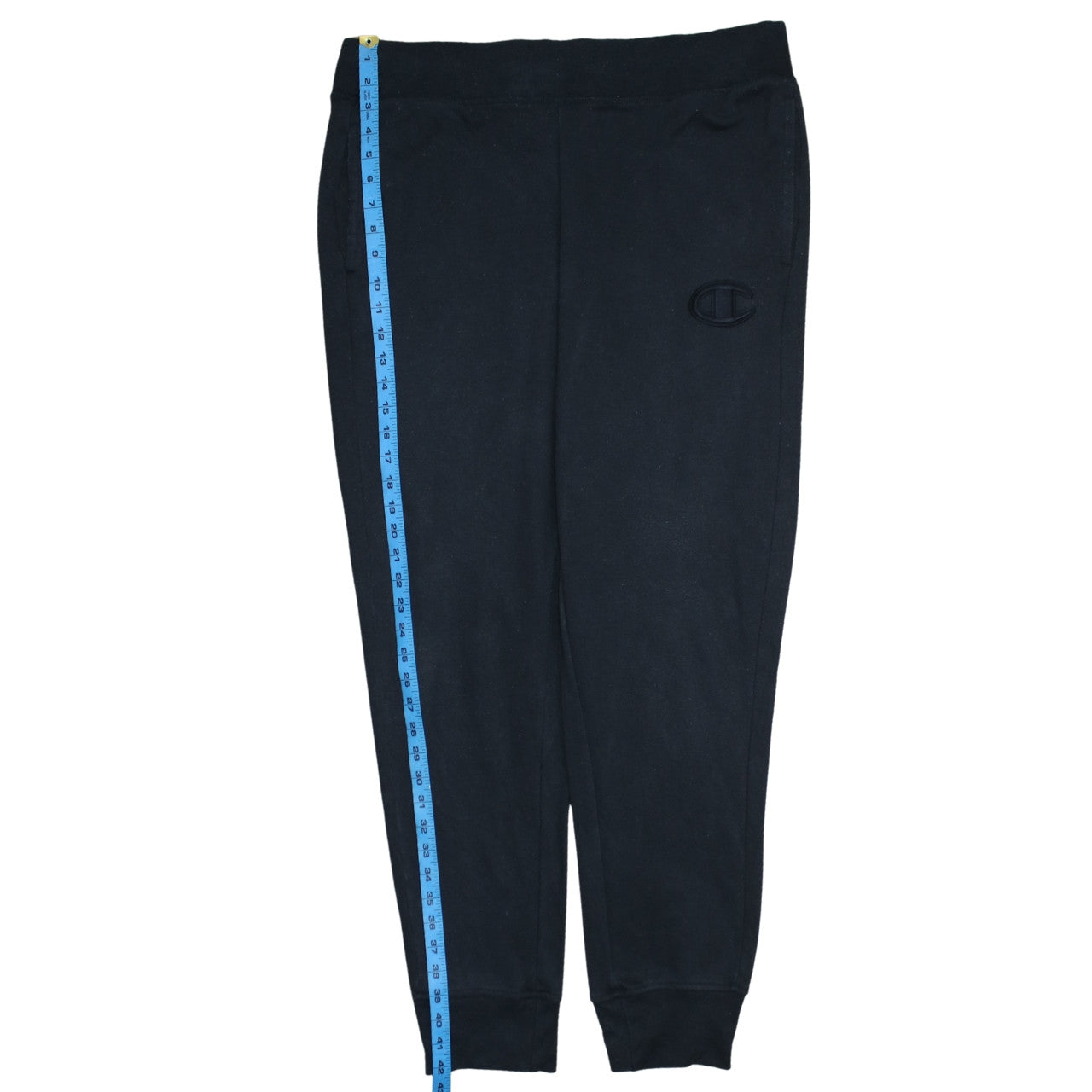 Champion Men's Black Fleece Jogger Trousers Size L