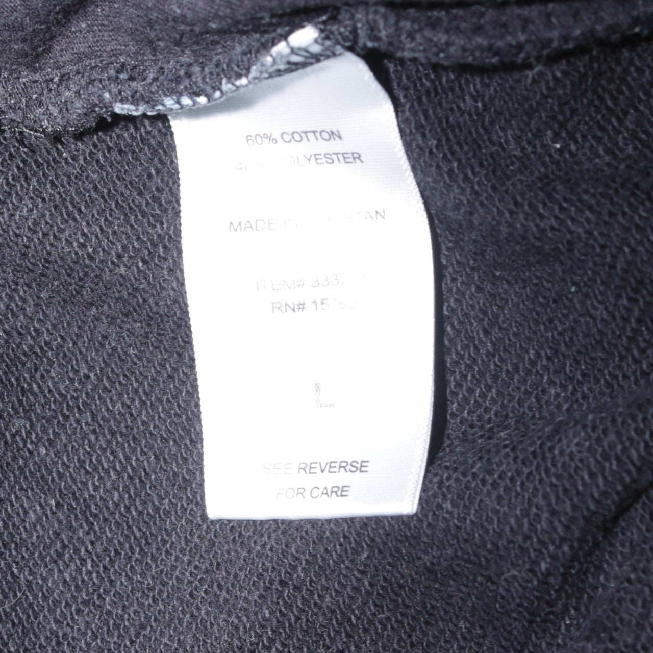 Champion Men's Black Fleece Jogger Trousers Size L