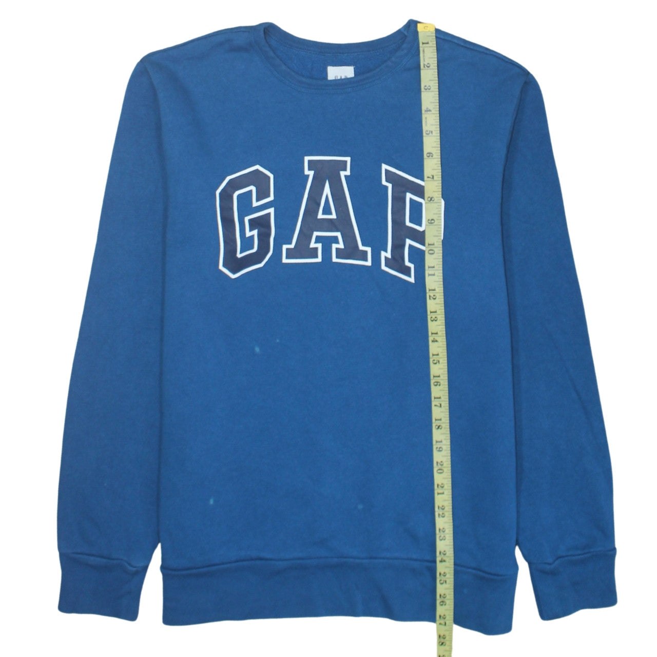 GAP Men's Blue Logo Pullover Sweatshirt Size M Long Sleeve