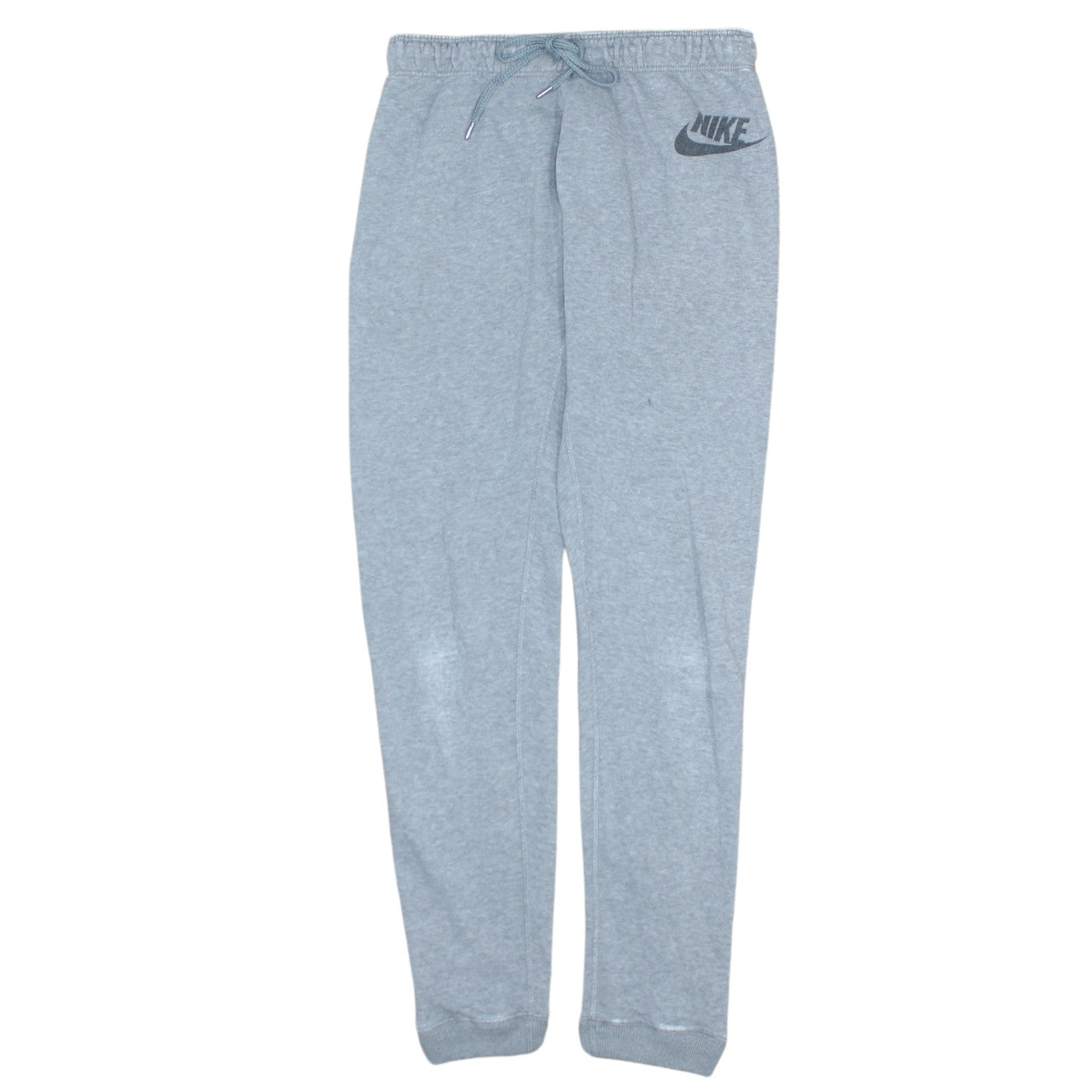 Nike Women's Grey M Tapered Sweatpants with Drawstring Logo