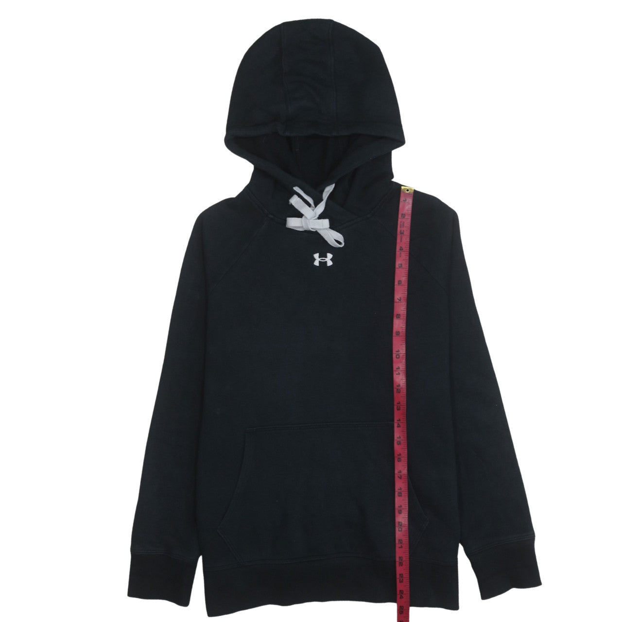 Under Armour Women's Black Pullover Hoodie Size M Cotton Blend