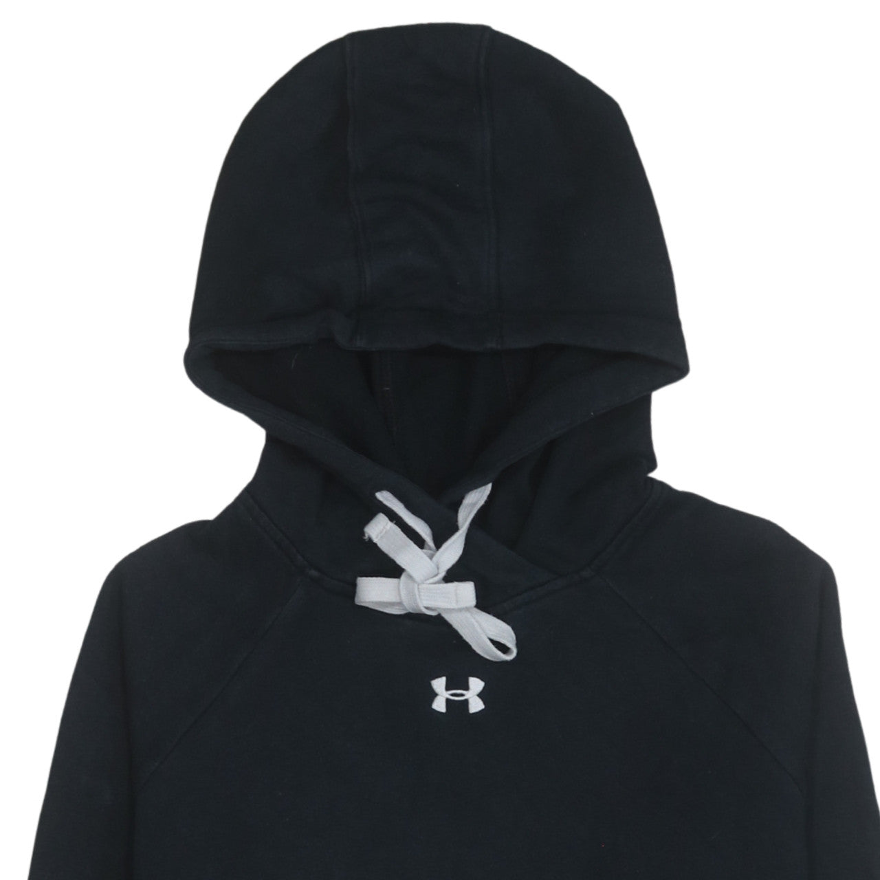 Under Armour Women's Black Pullover Hoodie Size M Cotton Blend