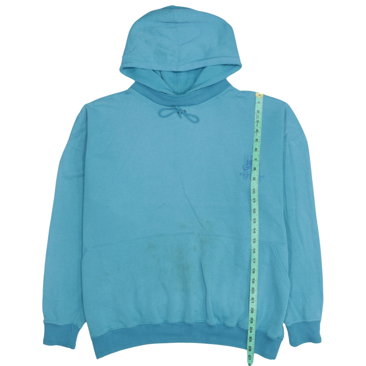 Nike Womens Blue Pullover Hoodie XXL Cotton USA Logo Sweatshirt