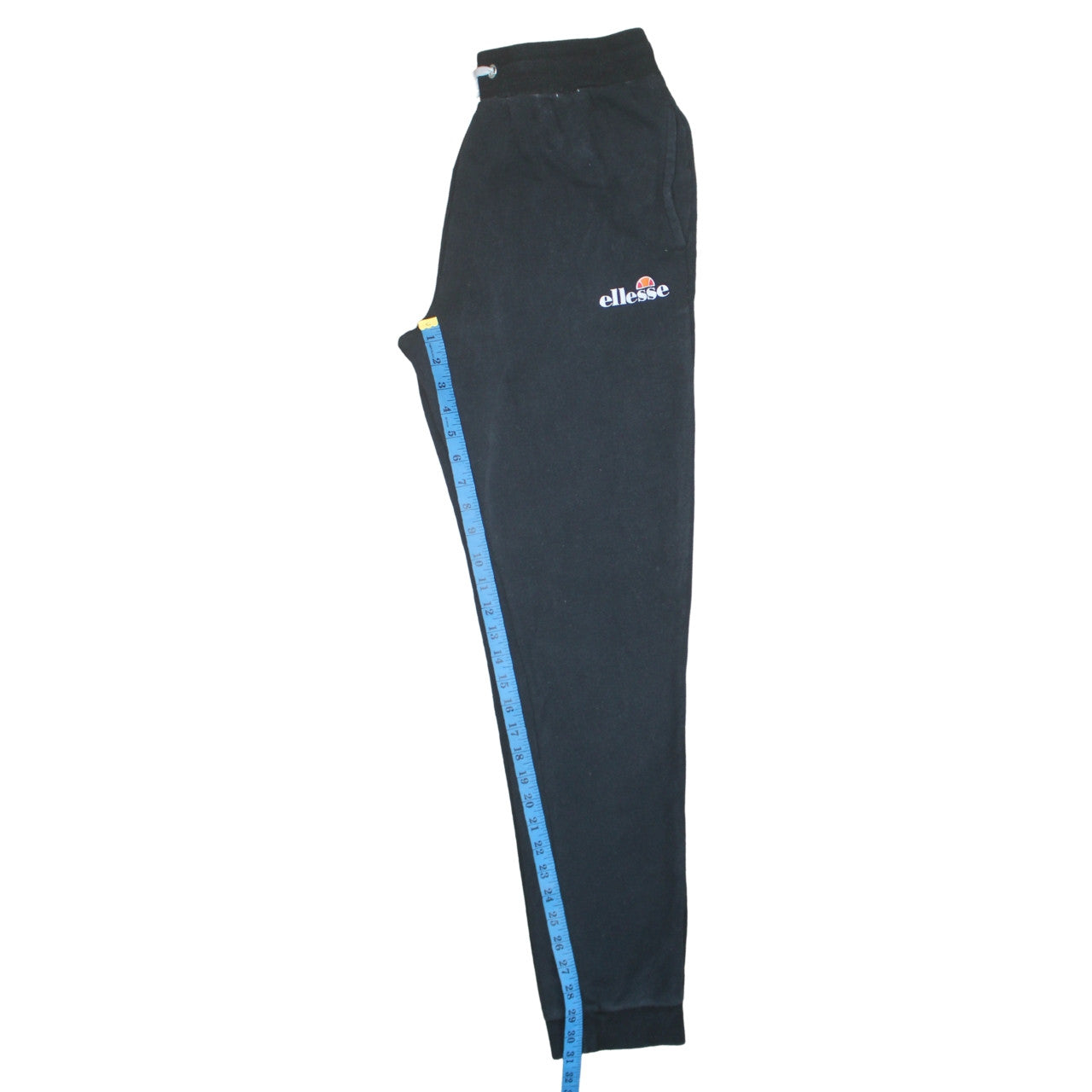 Ellesse Men's Black L Jogger Sweatpants Cotton Blend Casual