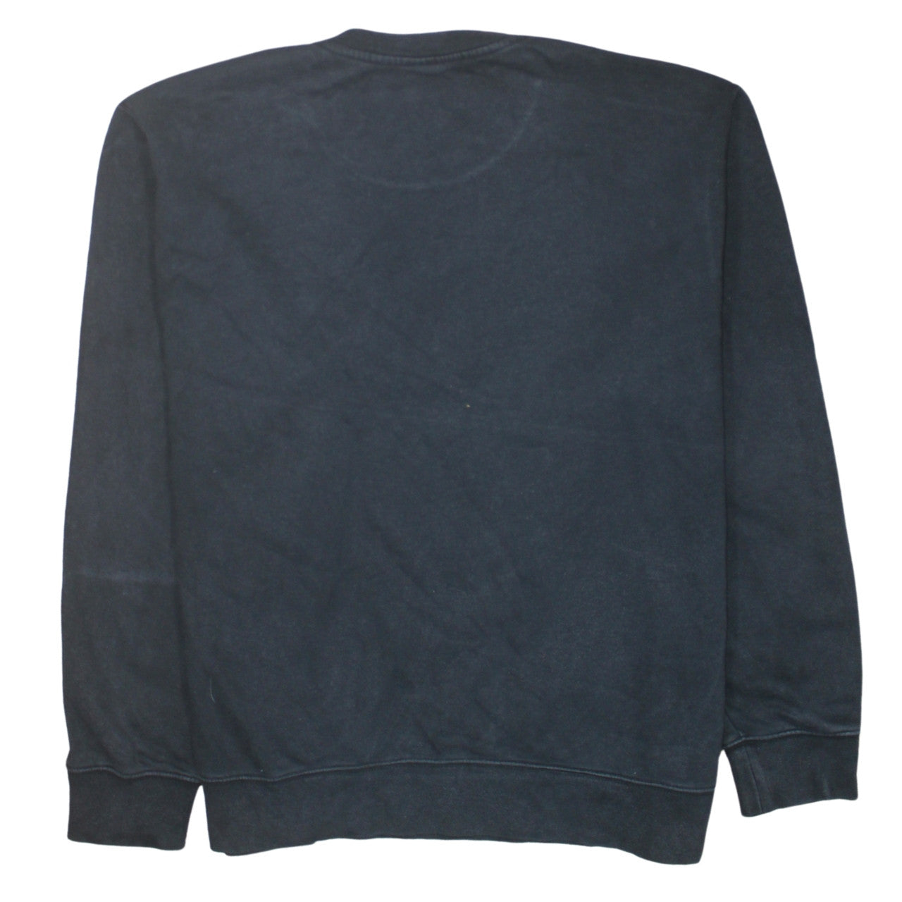 Nike Mens Black Crew Neck Pullover Sweatshirt L Regular Fit