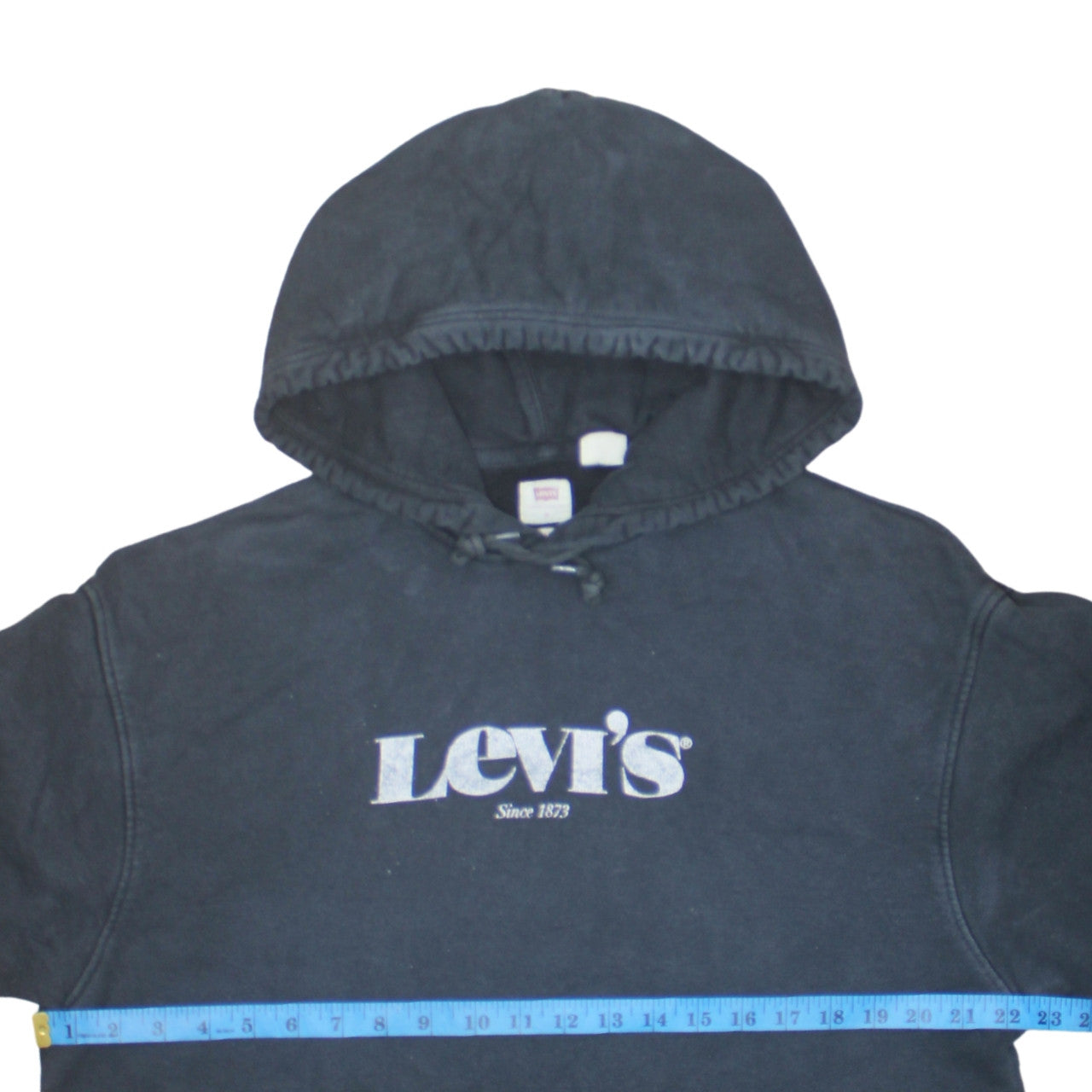 Levi's Men's Black Relaxed Pullover Hoodie M Classic Logo