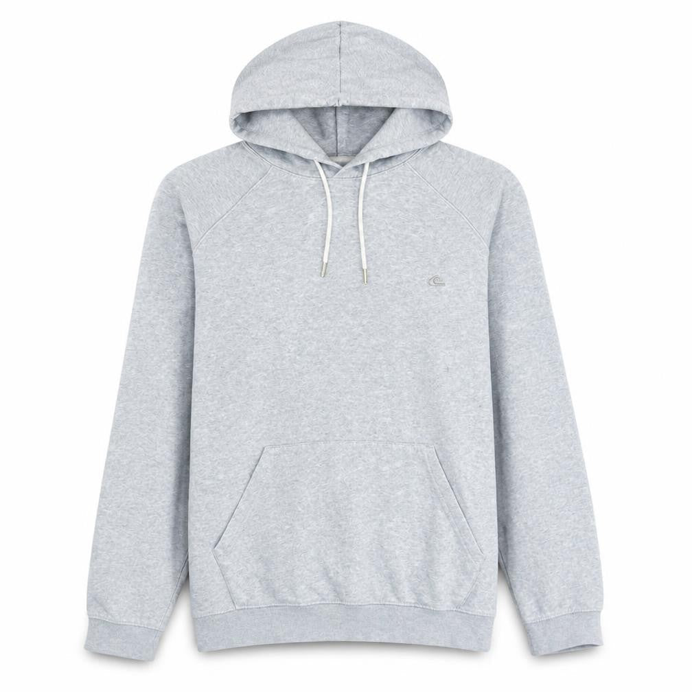 Quiksilver Men's Grey Pullover Hoodie Size M Casual Fleece