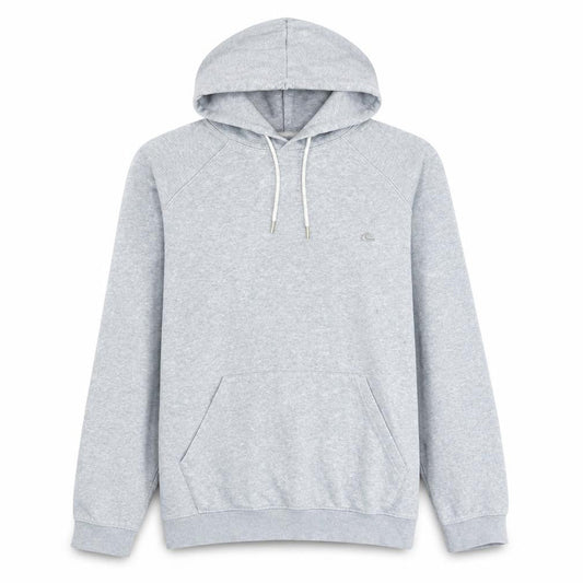 Quiksilver Men's Grey Pullover Hoodie Size M Casual Fleece