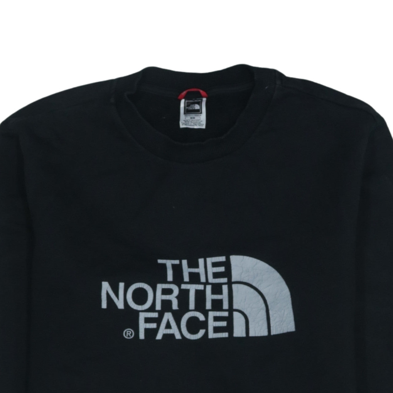 The North Face Men's Black M Crew Neck Logo Pullover Sweatshirt
