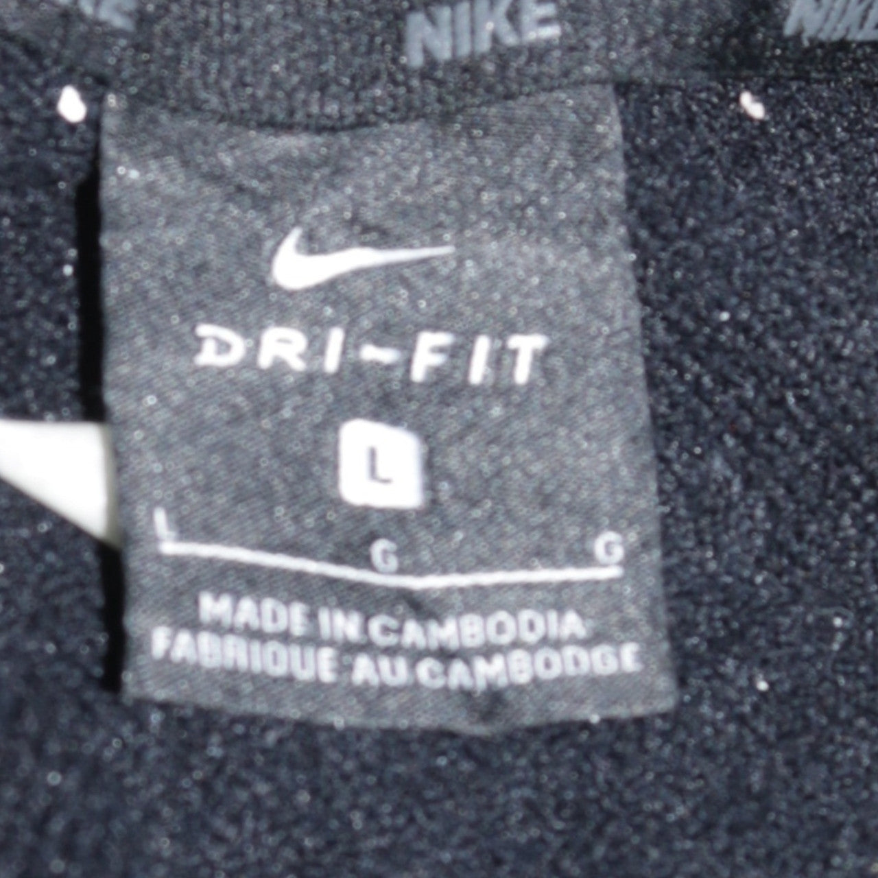Nike Women Black Dri-Fit Pullover Hoodie L