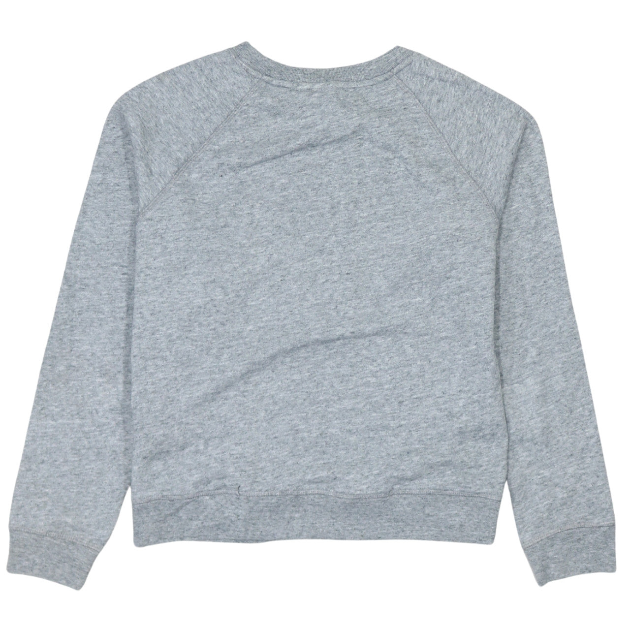 Levi's Womens Grey Crew Neck Logo Pullover Sweatshirt Size S