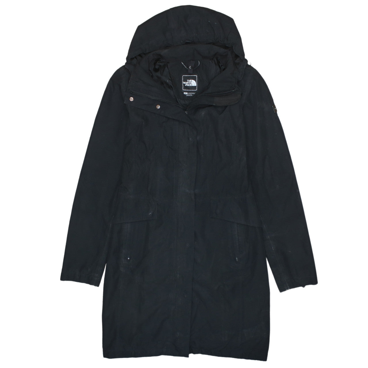 The North Face Women's Black Long Waterproof Parka Coat Size S
