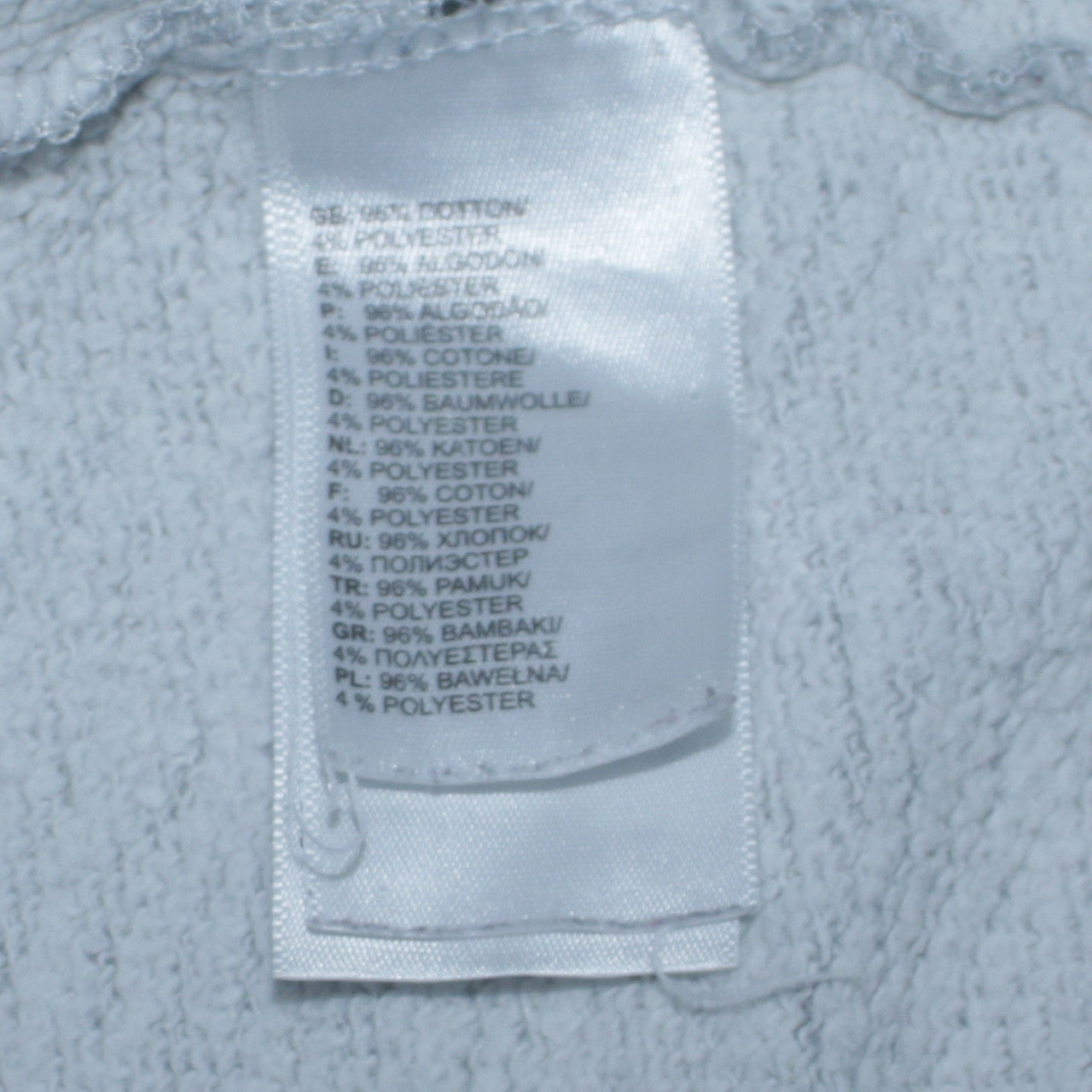 The North Face Womens Grey Pullover Hoodie M Logo Print Cotton Blend