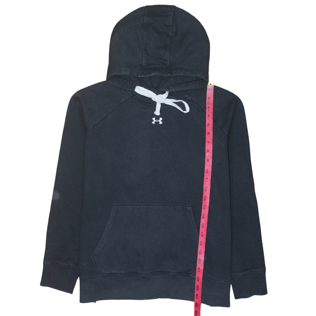 Under Armour Womens Black Large Pullover Hoodie with Kangaroo Pocket