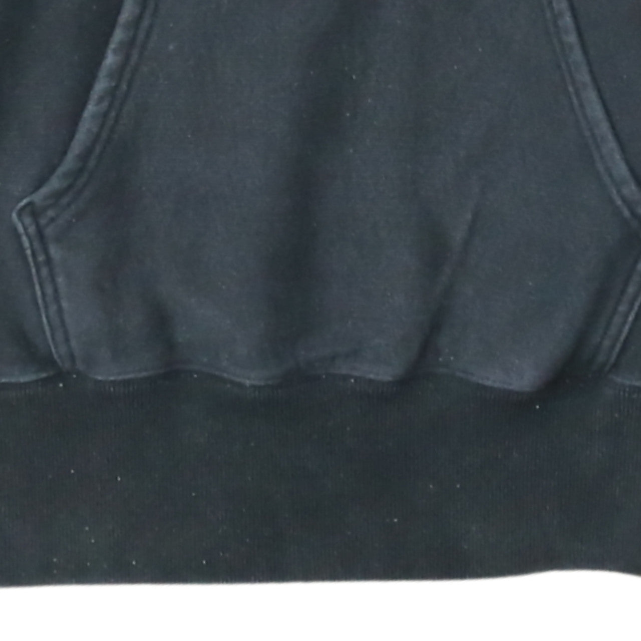 Champion Men's Black Medium Pullover Hoodie Embroidered Logo