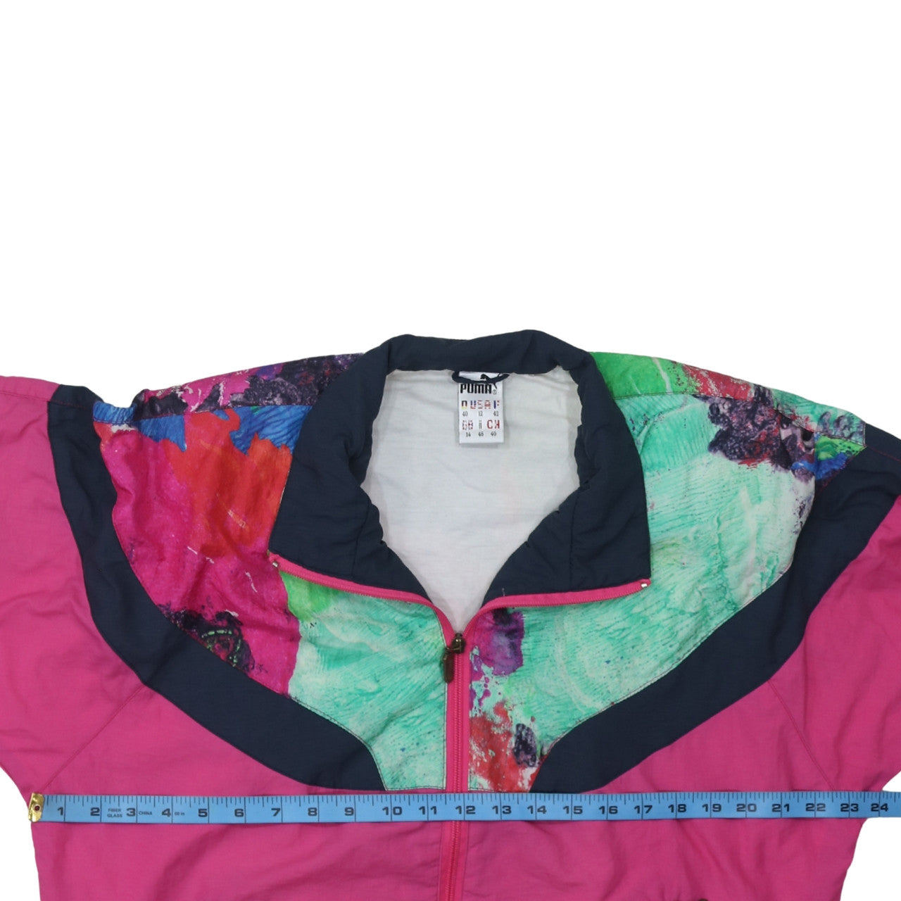 Puma Women's Multicoloured Retro 80s Track Jacket Size 14