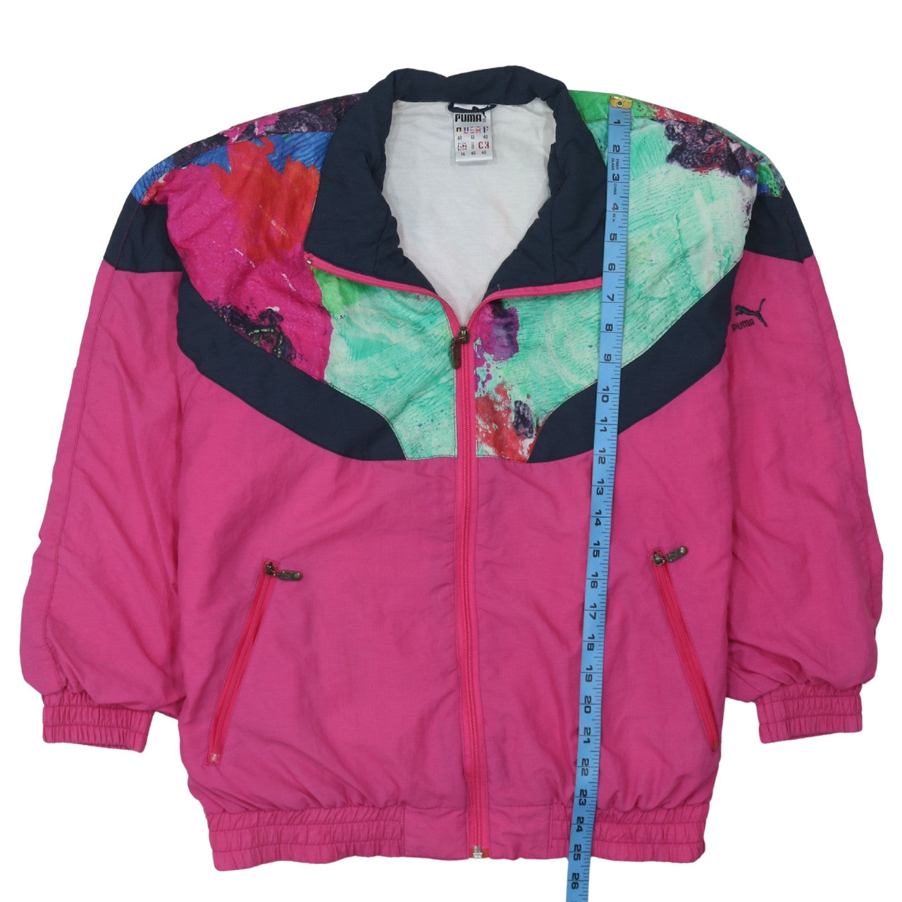 Puma Women's Multicoloured Retro 80s Track Jacket Size 14