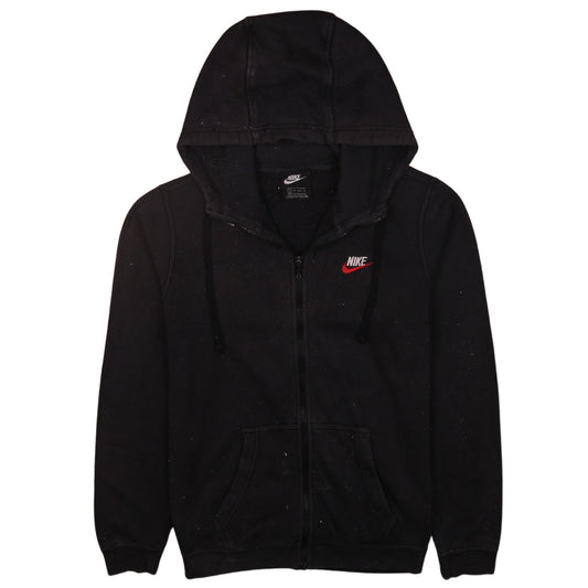 Nike Men's Black XS Full Zip Fleece Hoodie Sweatshirt